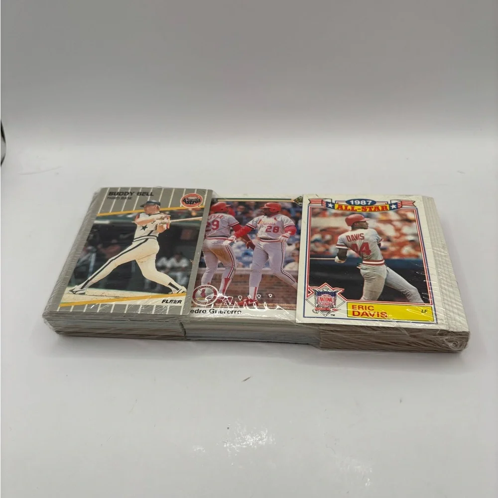 80s -90s Baseball Card Lot 300+ All Stars/ Commons Junk wax Era (Sealed).